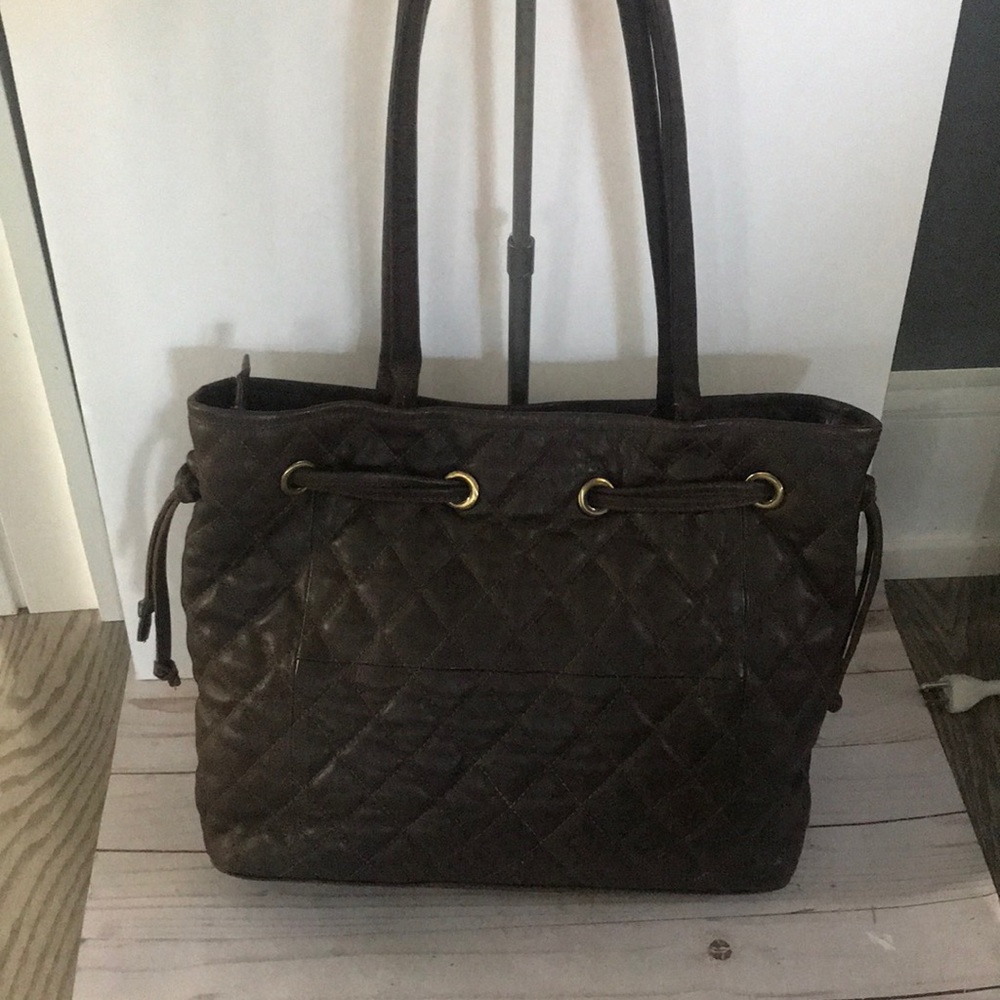 🌸🌸Beautiful brown tote bag by Mussi🌸🌸🌸